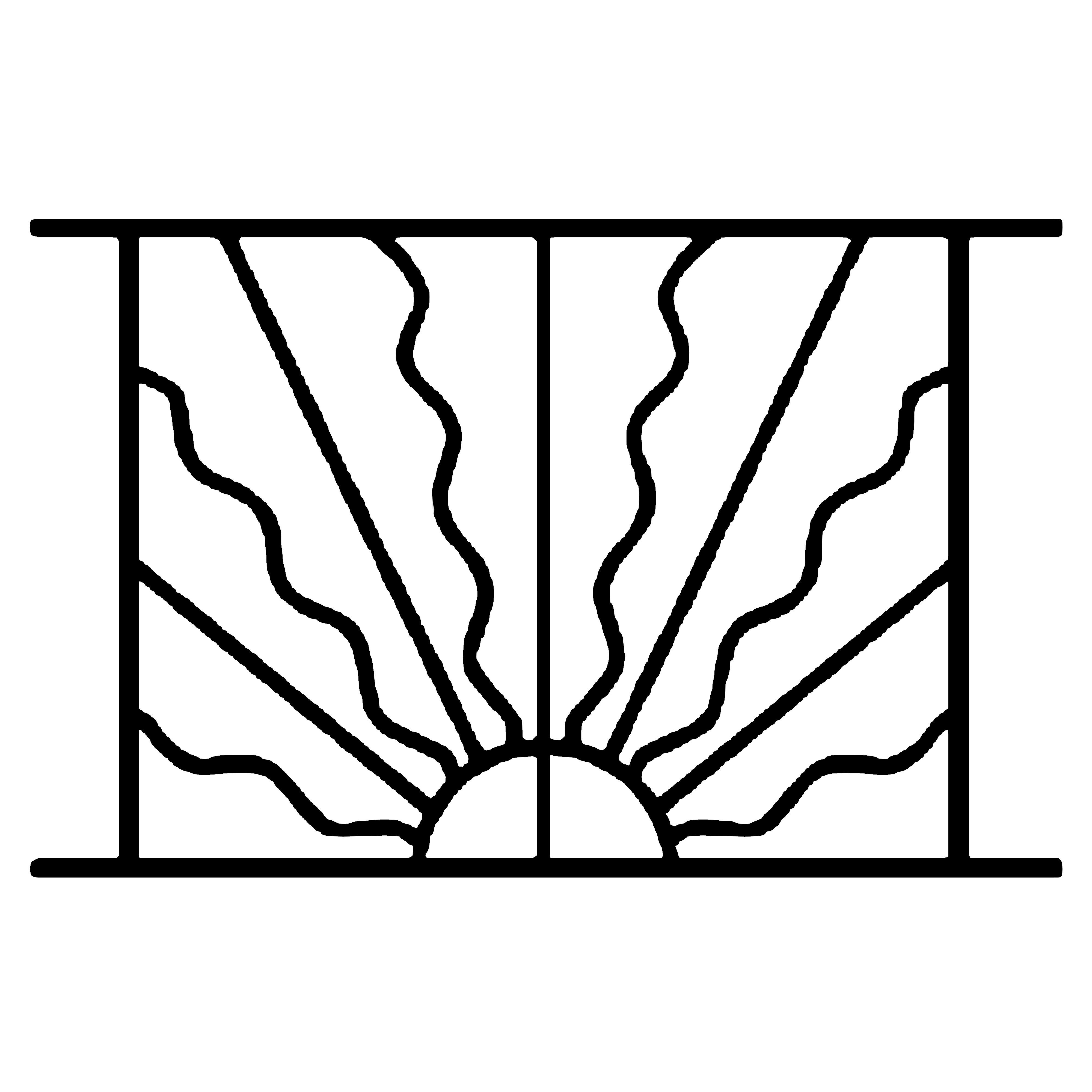 Grata di sicurezza Estival per finestra H = 75 cm x L = 140 cm (dimensione del telaio) - 4
