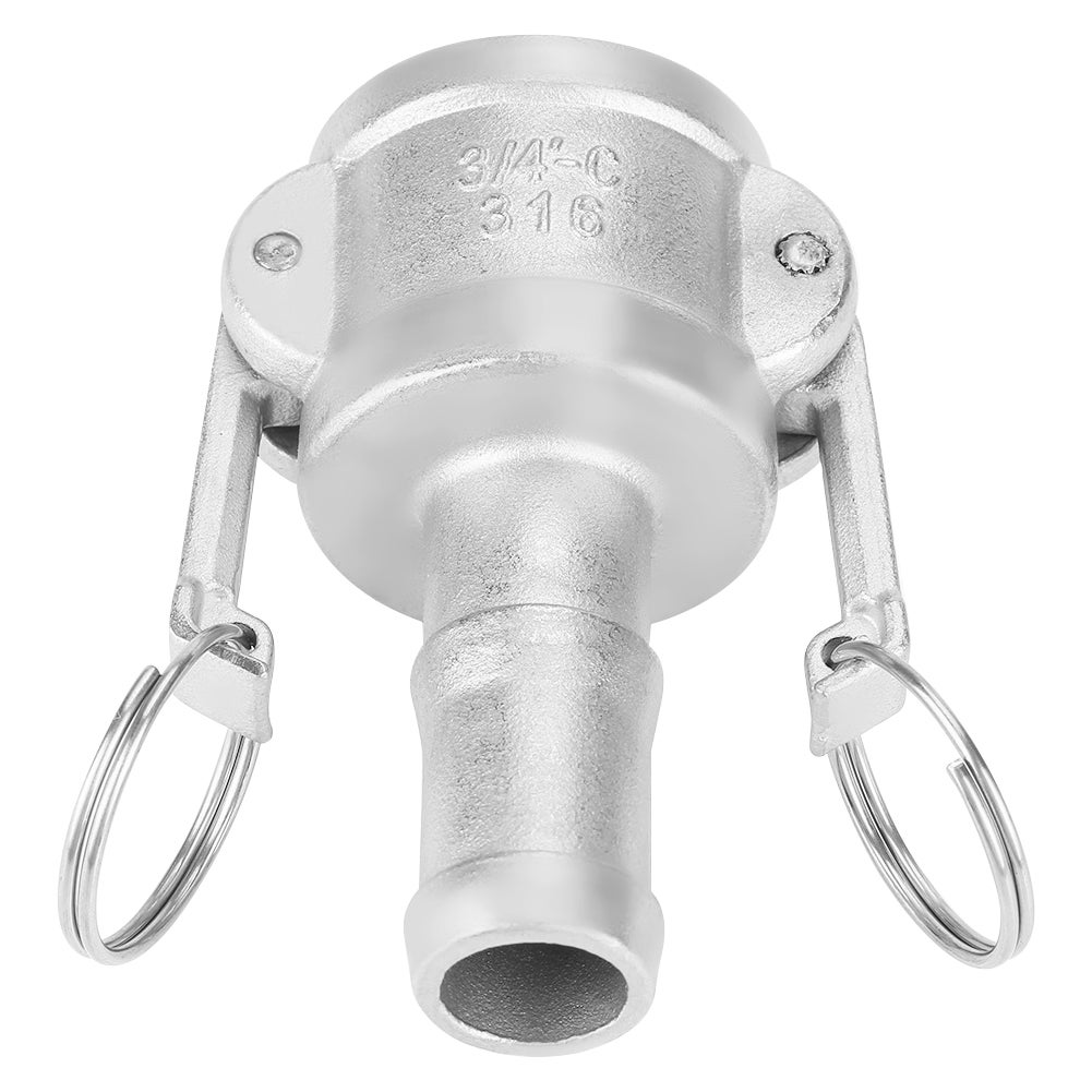 Adattatore Camlock DN20 G3/4 In Acciaio Inox 316 - Connessione Rapida Per Tubi Con Attacco A Barbiglio - Foto 7
