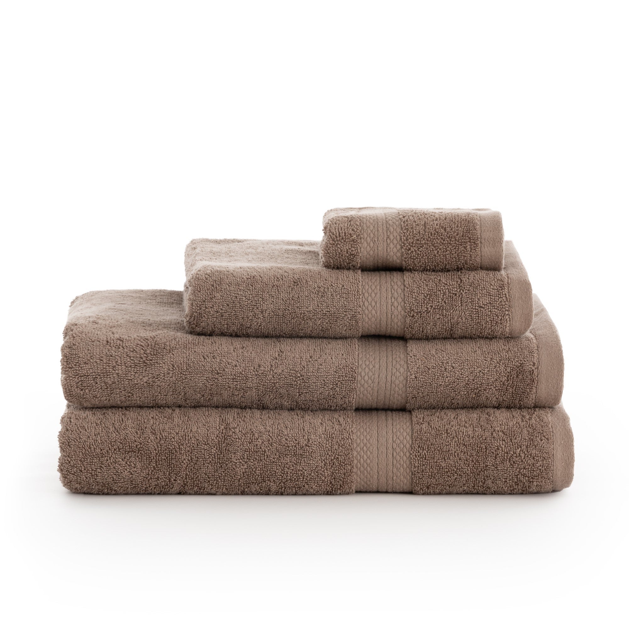 Serviette De Bain Extra Large Wholesale Trade Dealz - 100x200 Cm, 600 G/m², 100% Coton éponge - Marron Chocolat, Très Absorbante