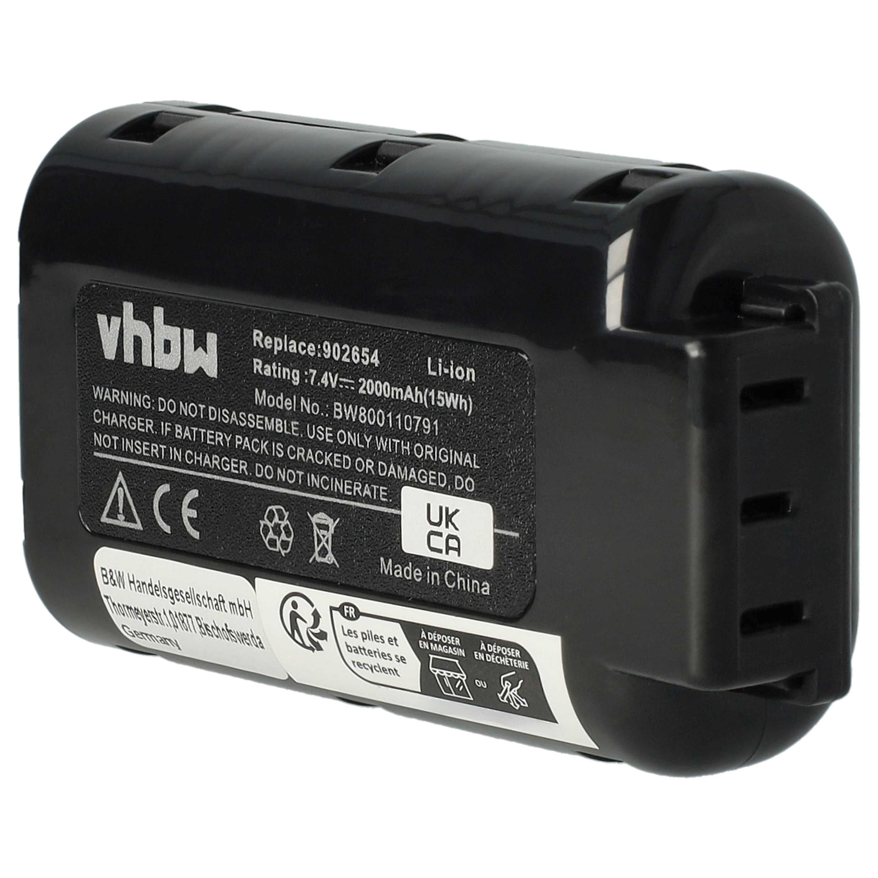 thumbnail image 2 of 2x Pro Series 6V 1.5Ah NiMH Replacement Batteries For Paslode IM350/350+ Nailers – WFPAS10001 2 of 5