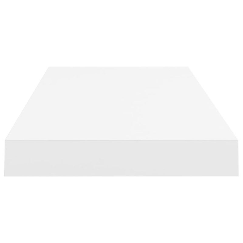 Étagère murale flottante blanc 60x23,5x3,8 cm MDF - 5