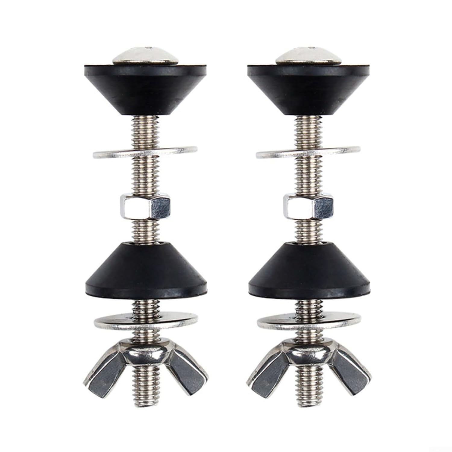 Zestaw mocujący do zbiornika toalety – solidne mosiężne śruby do toalety, łatwy montaż