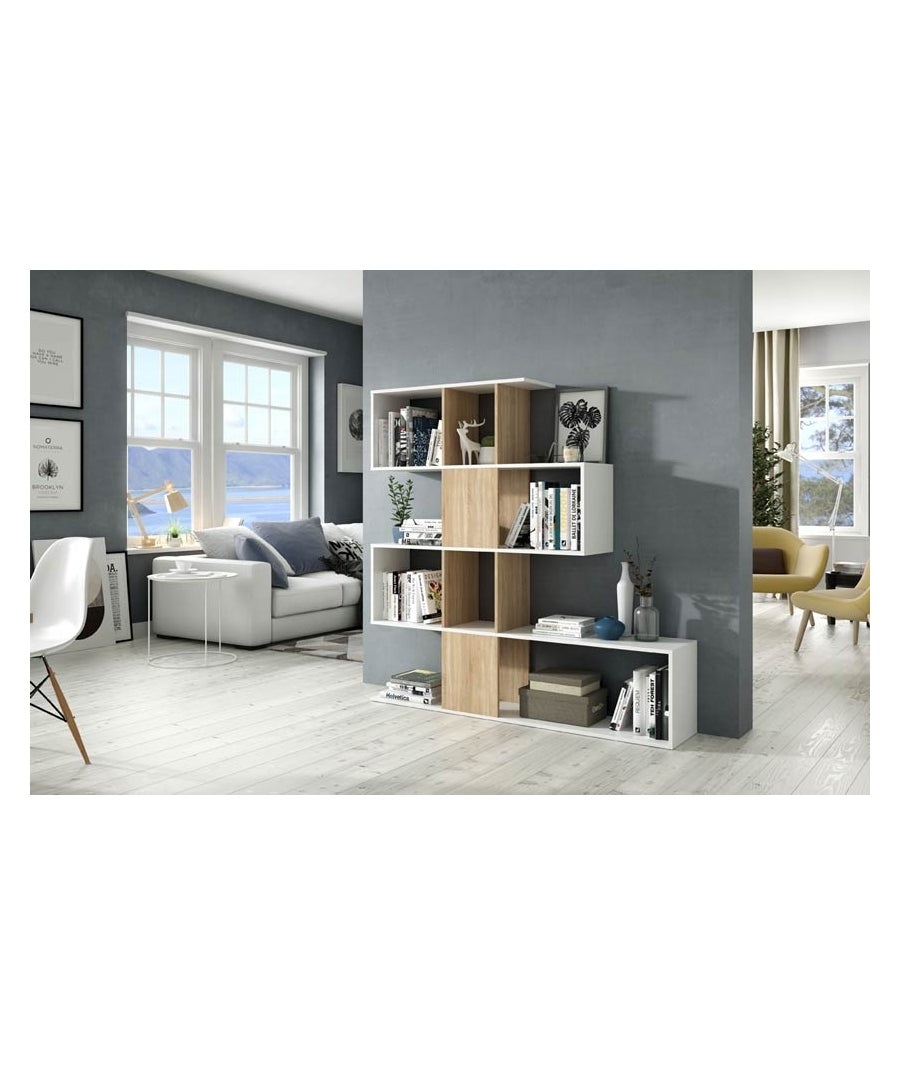 Libreria in legno da ufficio cameretta rovere scuro 178x70x24 cm | Leroy Merlin