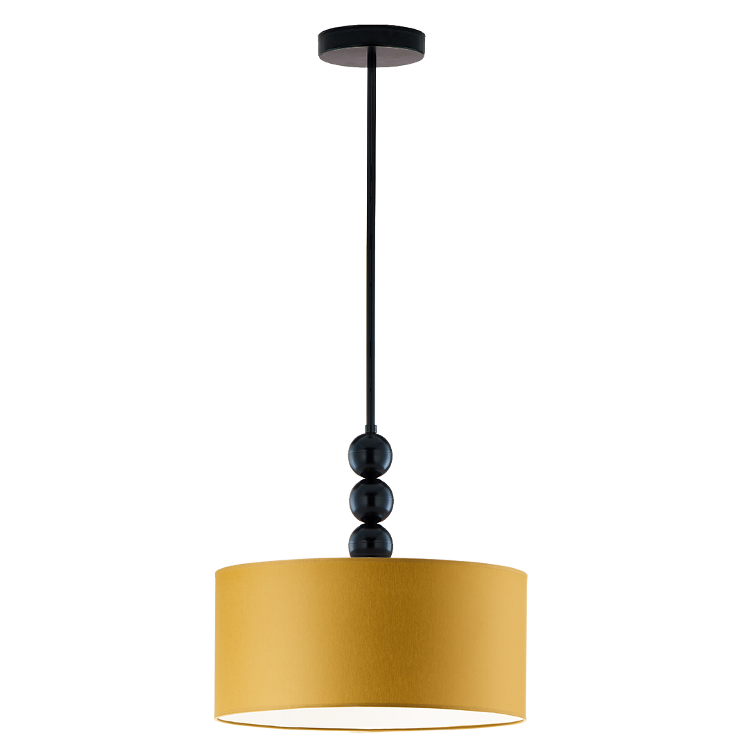Lampa sufitowa żyrandol lampa wisząca z abażurem walec IKO