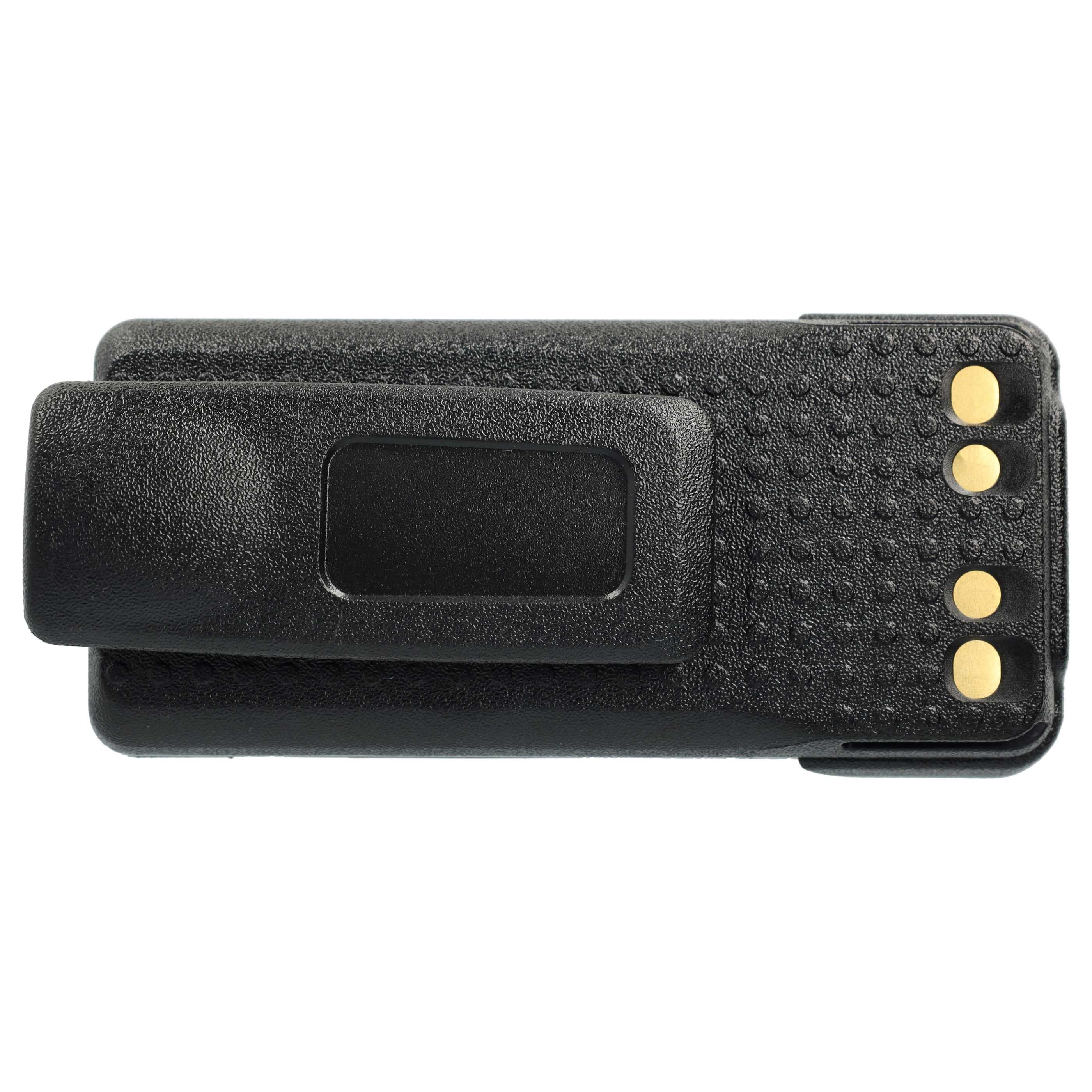 Batteries Rechargeables Pour Talkie-Walkie Motorola – 2600mAh, 7,4V, Li-ion – Lot De 5 Avec Clip Ceinture - 6