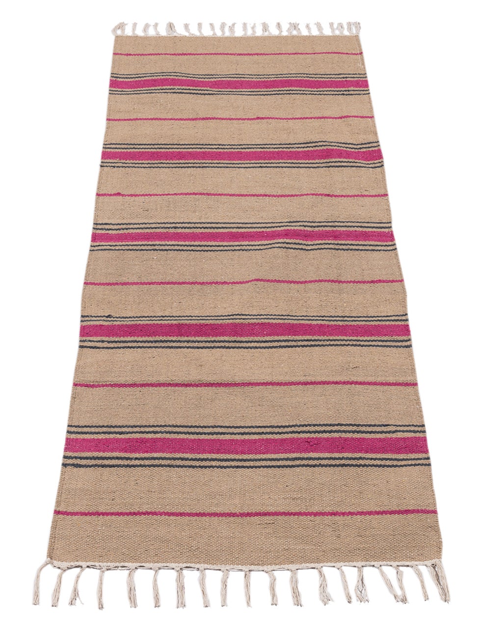 (Można prać w pralce w 30°) Kilim Oryginalny Autentyczny Ręcznie Robiony 140x57 CM