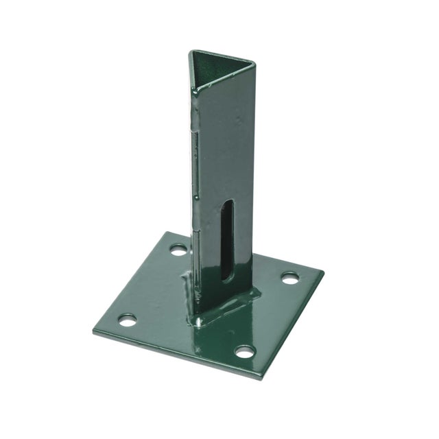 Support poteau fer forme T WERKA PRO vert