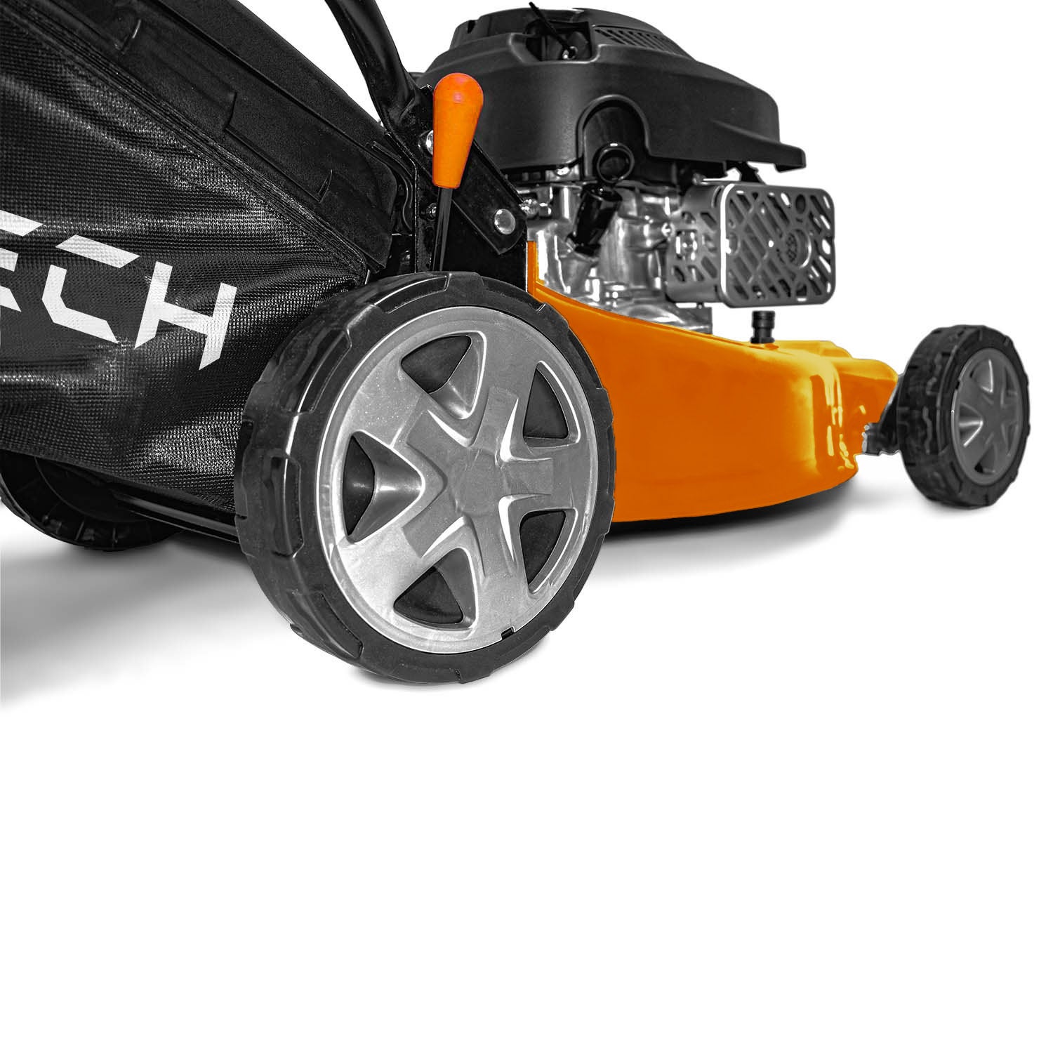 Tondeuse À Gazon Autopropulsée 145cc 3kw Ohv Moteur 4 Temps Mulching Mulching Largeur De Coupe 400mm. - 6