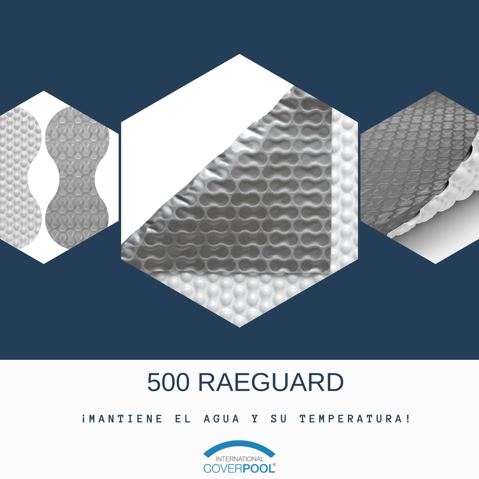 Bâche thermique 500 microns Geobubble RaeGuard de 3 x 2m sans renfort - 2