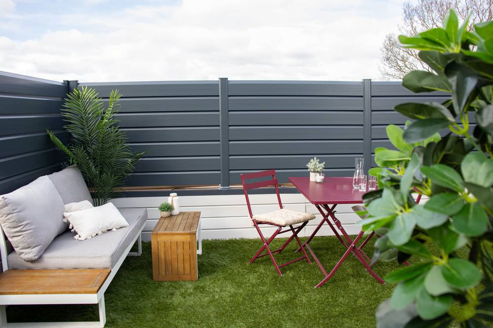 Brise Vue Pour Balcon 85 X 360 Cm Protection Solaire Respirant Cache Vue Balcon, Protection UV