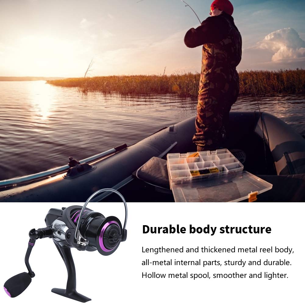 Accessorio per ruota da pesca con canna da mare, mulinello con esca di alta qualità (BT3000) - 8