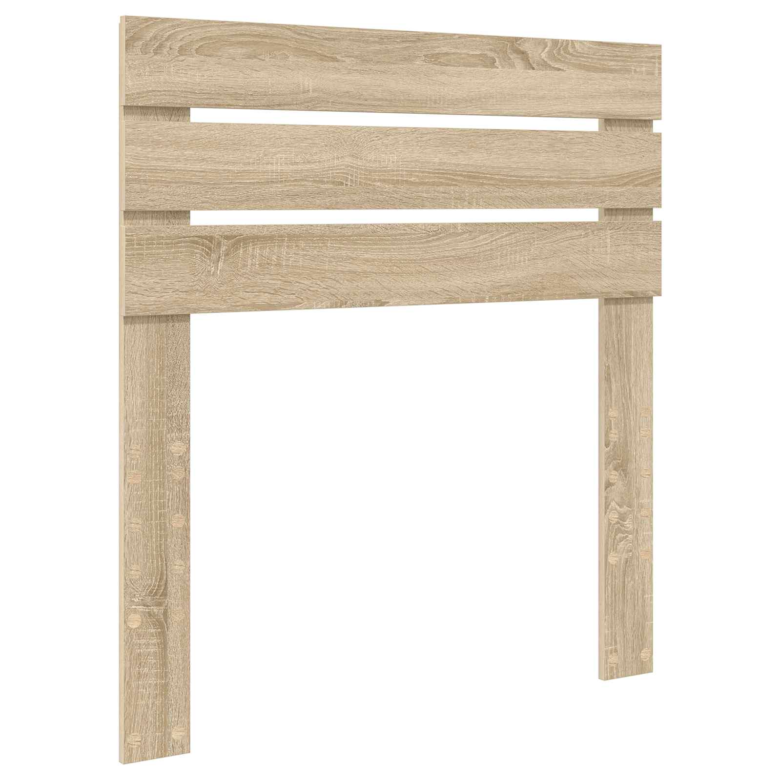 Lit de rangement chêne 75 x 190 cm panneau de bois - 7