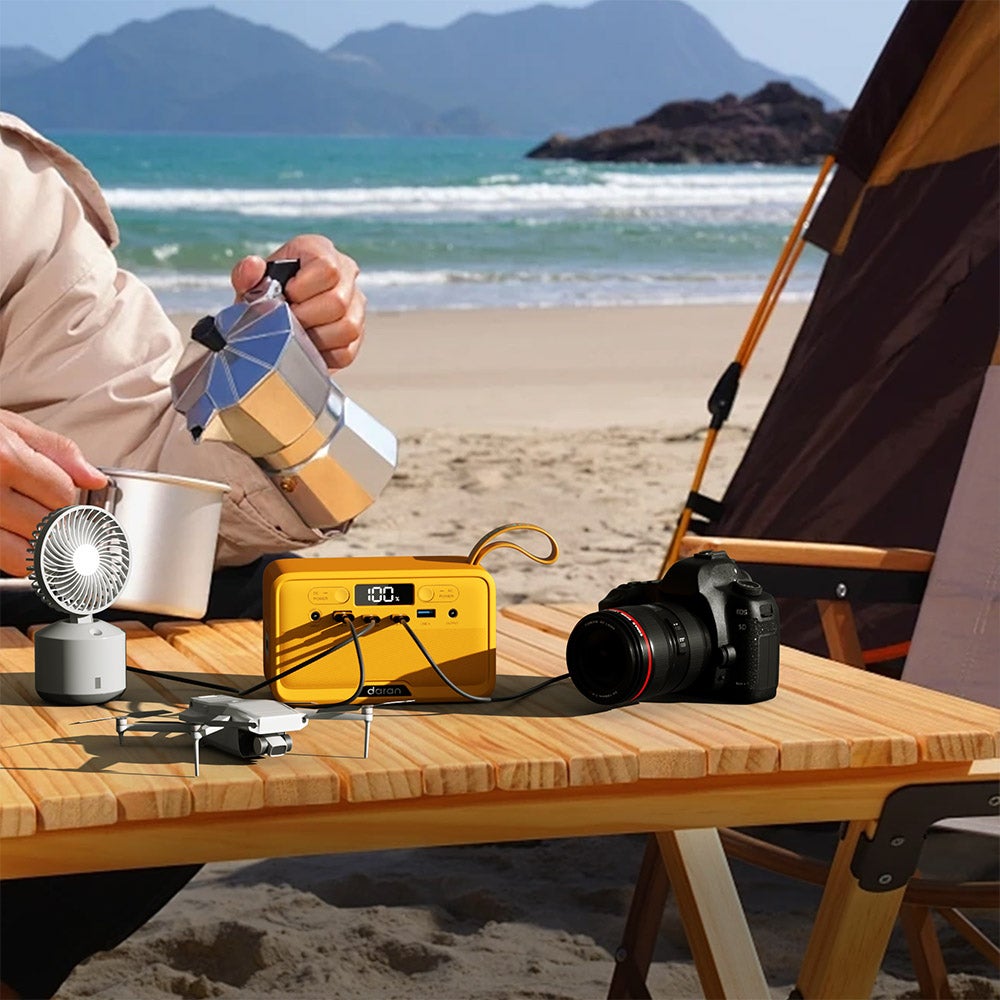 Centrale électrique portable DaranEner YOUYO R100 100 W Jaune - 5