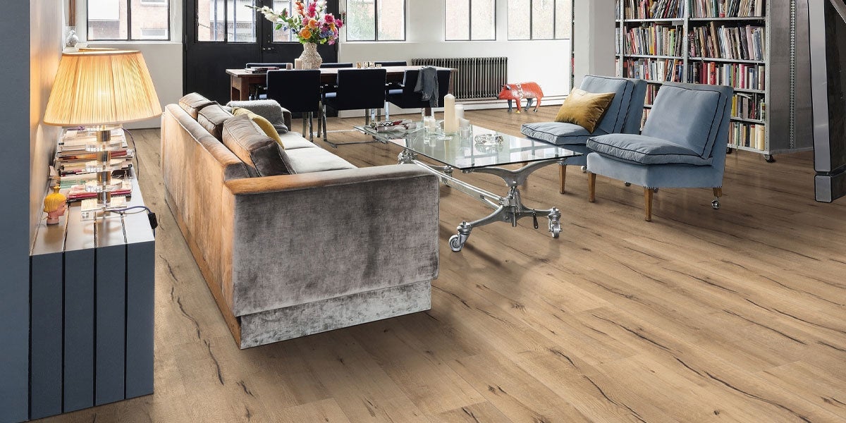 Sol stratifié Ecorce planche large chêne italica 19,3*128,2 cm - Réflex Boutique - 3