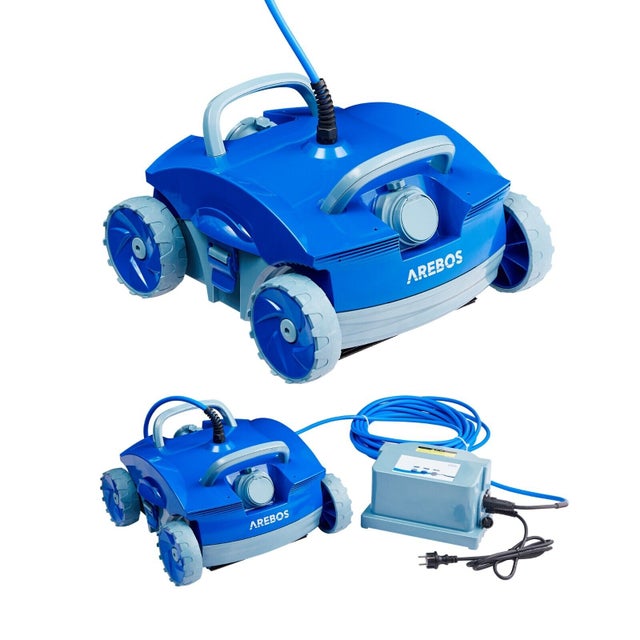 AREBOS Robot piscina Runner piscina Aspiratore piscina Pulitore piscina