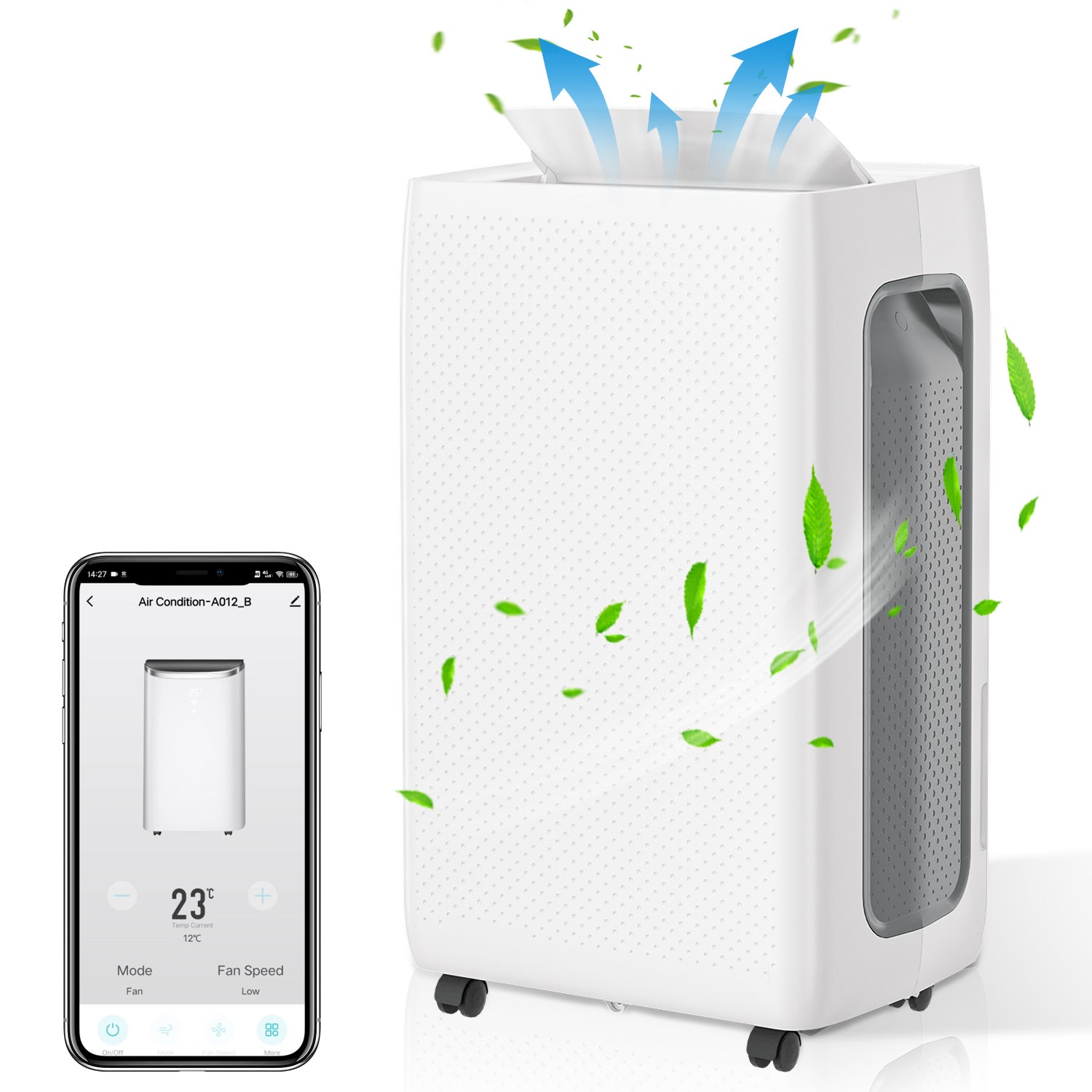 Osuszacz powietrza WiFi Osuszacz powietrza do pralni Parowy nawilżacz Łazienki 26L