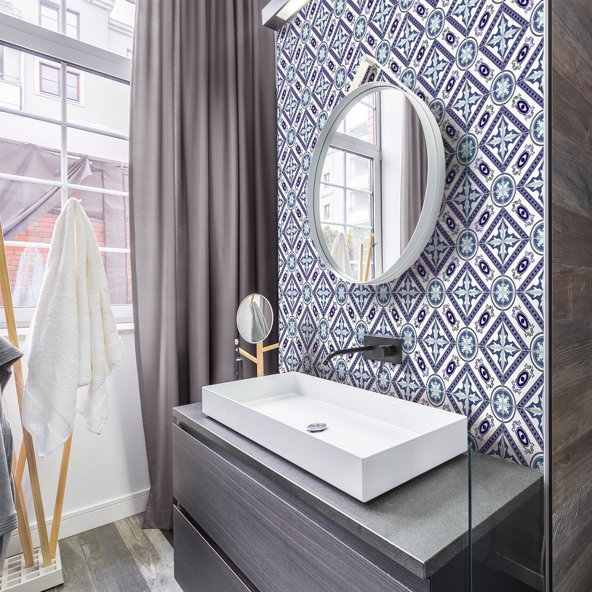 9 adesivo piastrelle azulejos Julio - Sticker adesivo - adesivi murali - 9stickers10x10cm - 3