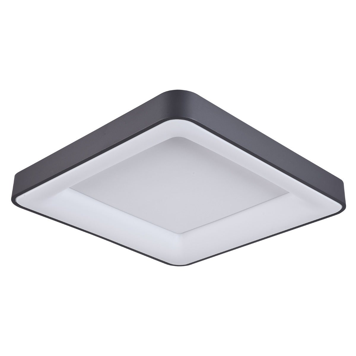 Plafon kwadratowy LED Giacinto 50W 4000KK 2750lm metal czarny wym:9x60x60cm IP20 Italux