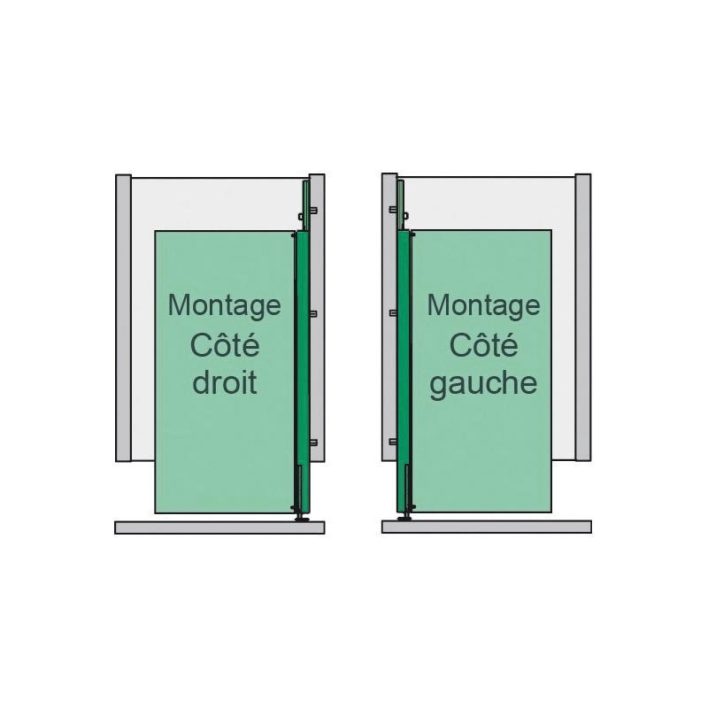 Ferrure comfort ii - Sens : Droit - KESSEBOHMER - 4