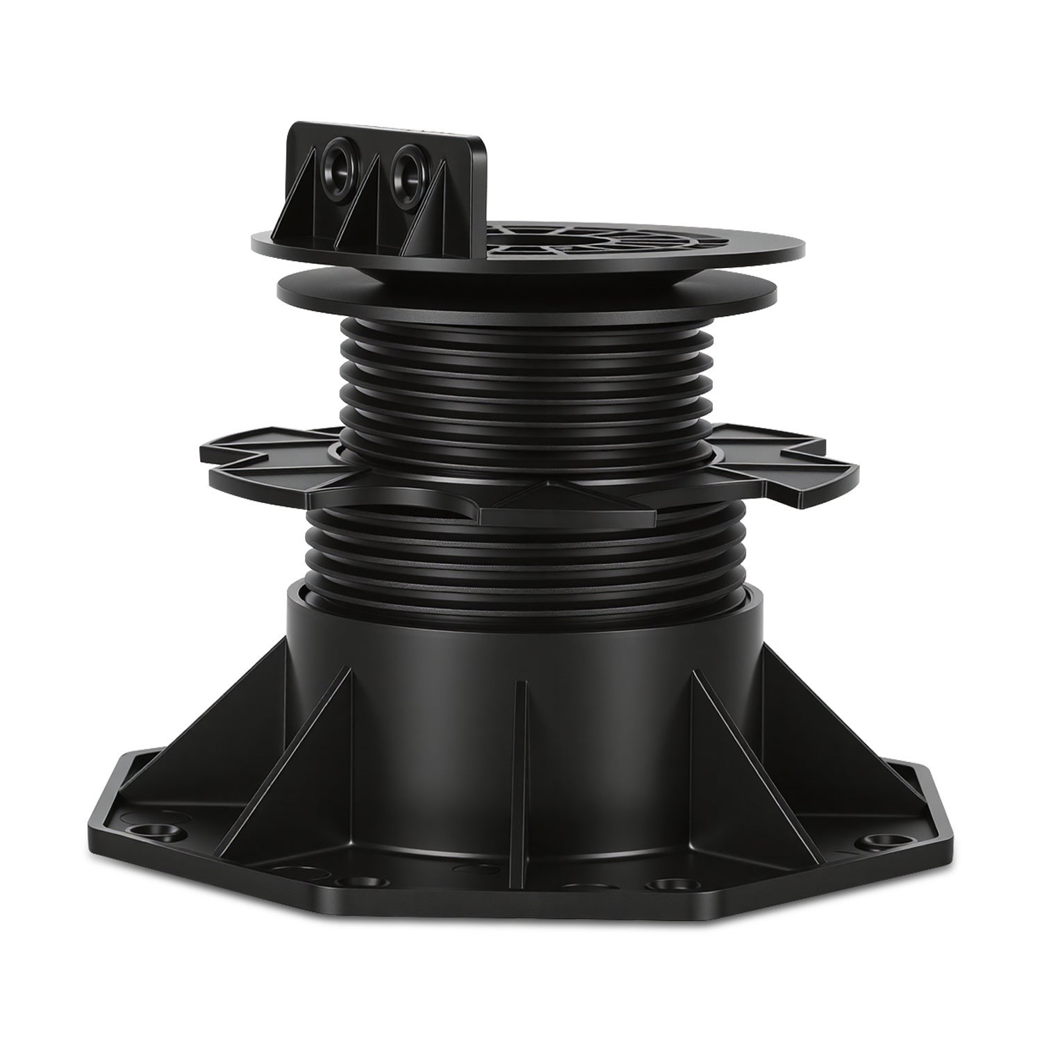 Wspornik do tarasu drewno 75-145 mm powierzchnia matowa kompensacja nachylenia 0-5% 50 sztuk