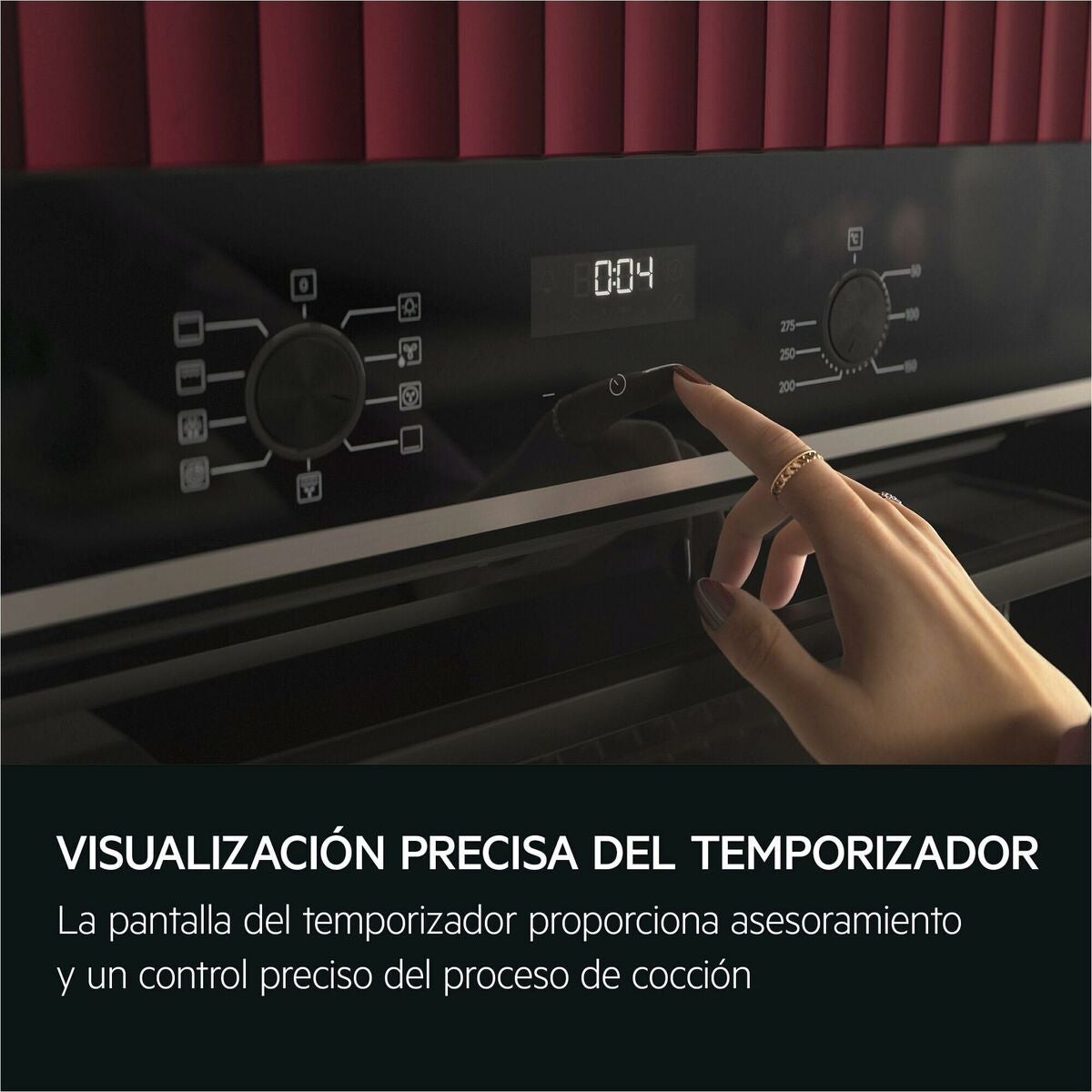 Horno AEG con AquaClean OU5AB21FSM - 5