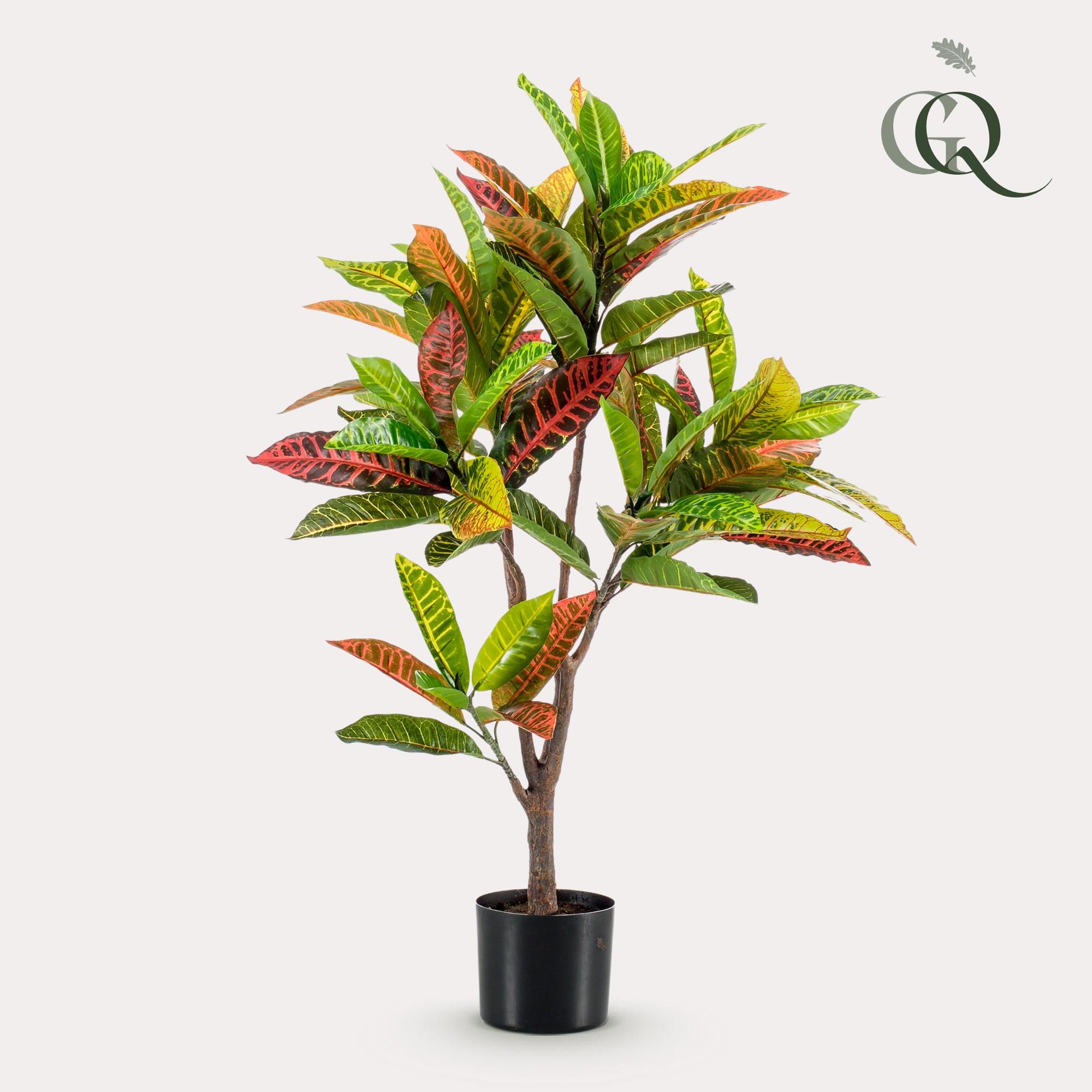 Sztuczny Croton Codiaeum 95 cm – Wonderstruik kolorowa dekoracyjna roślina