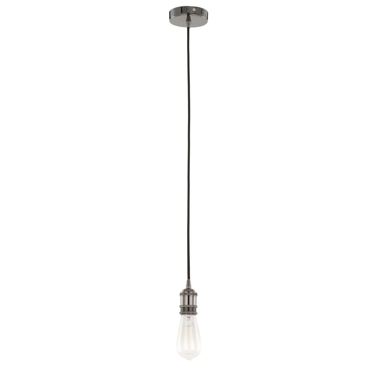 Lampa wisząca Classo srebrna 1xE27x40W metal wym:150x10x10cm IP20 Italux