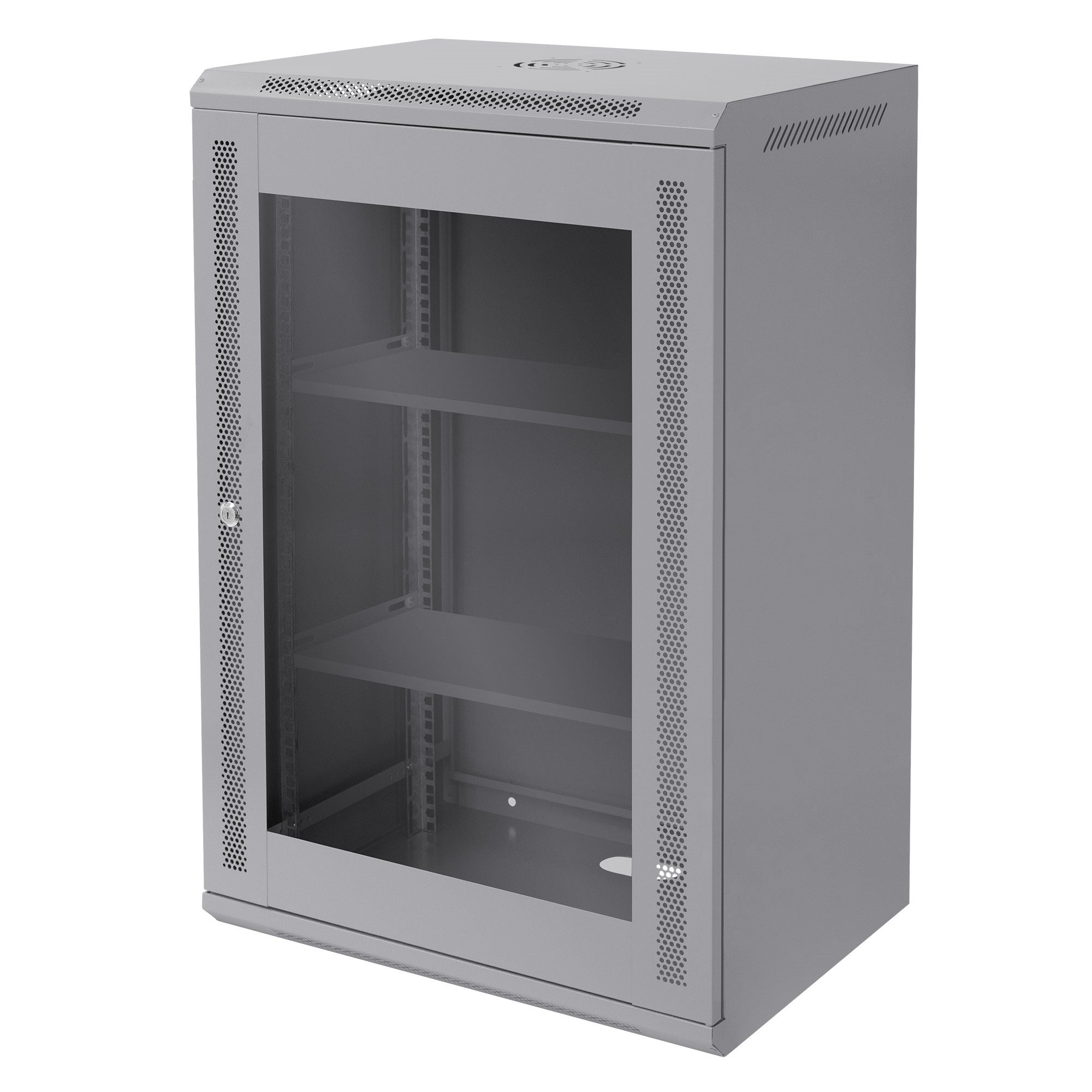 Szafa serwerowa 19" Szafa sieciowa Obudowa nascienna Rack Obudowa stalowa 18U 60