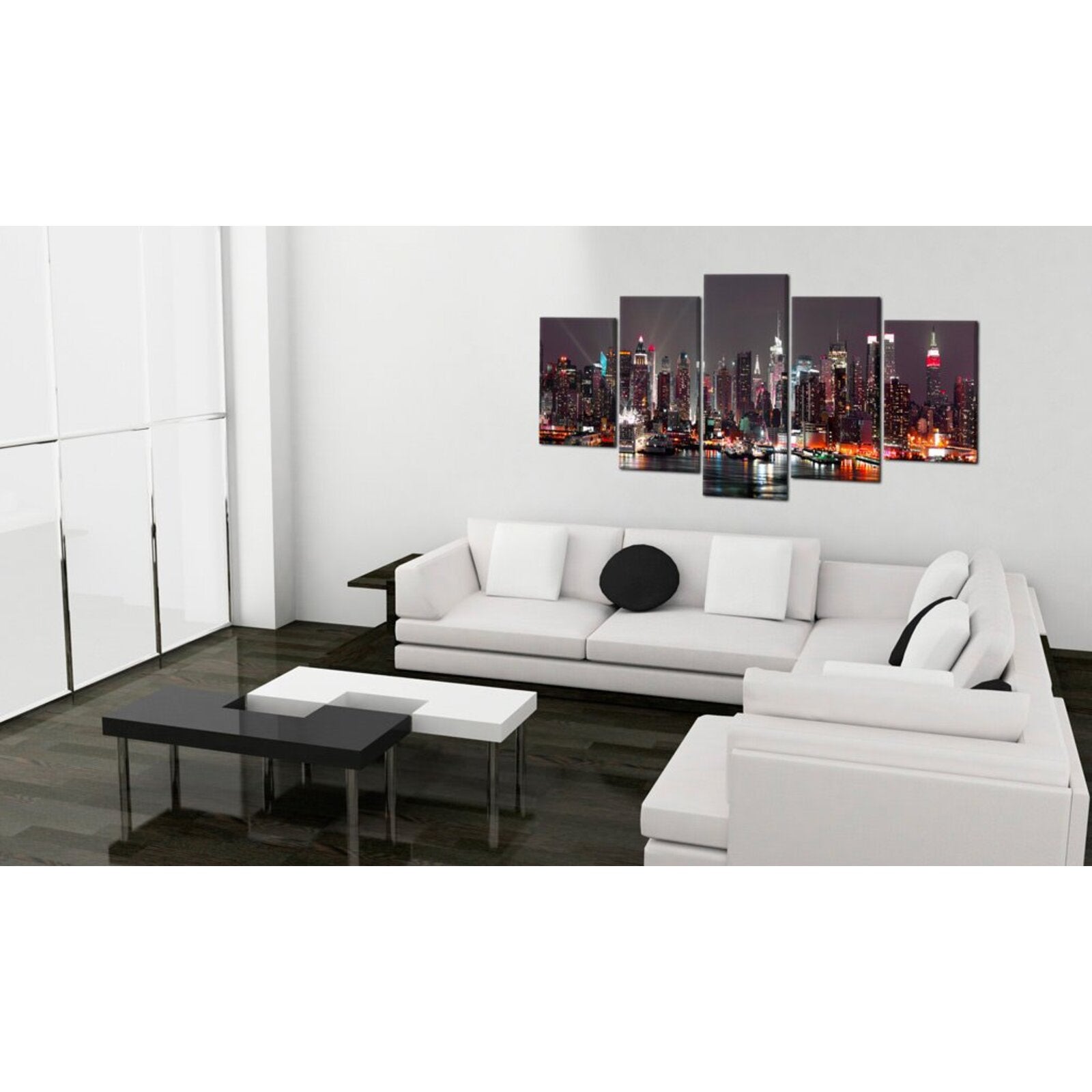 Tableau Manhattan de nuit - 200 x 100 cm - 2