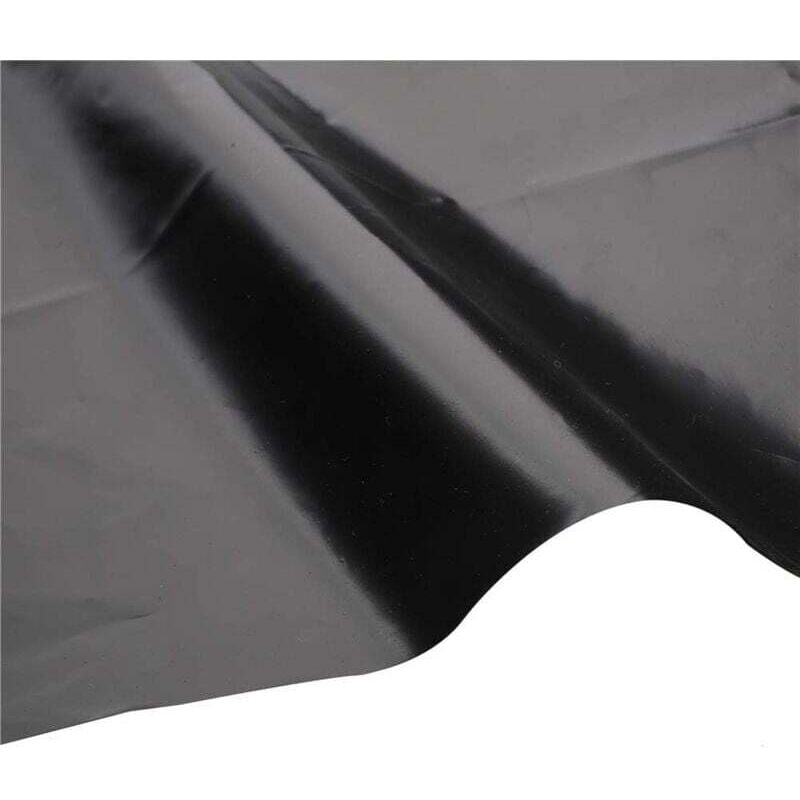 Bache de bassin en polyéthylène haute densité - 3 m x 3 m - Noir - Pour bassins à poissons, ruisseaux, fontaines et jardins aquatiques - 5