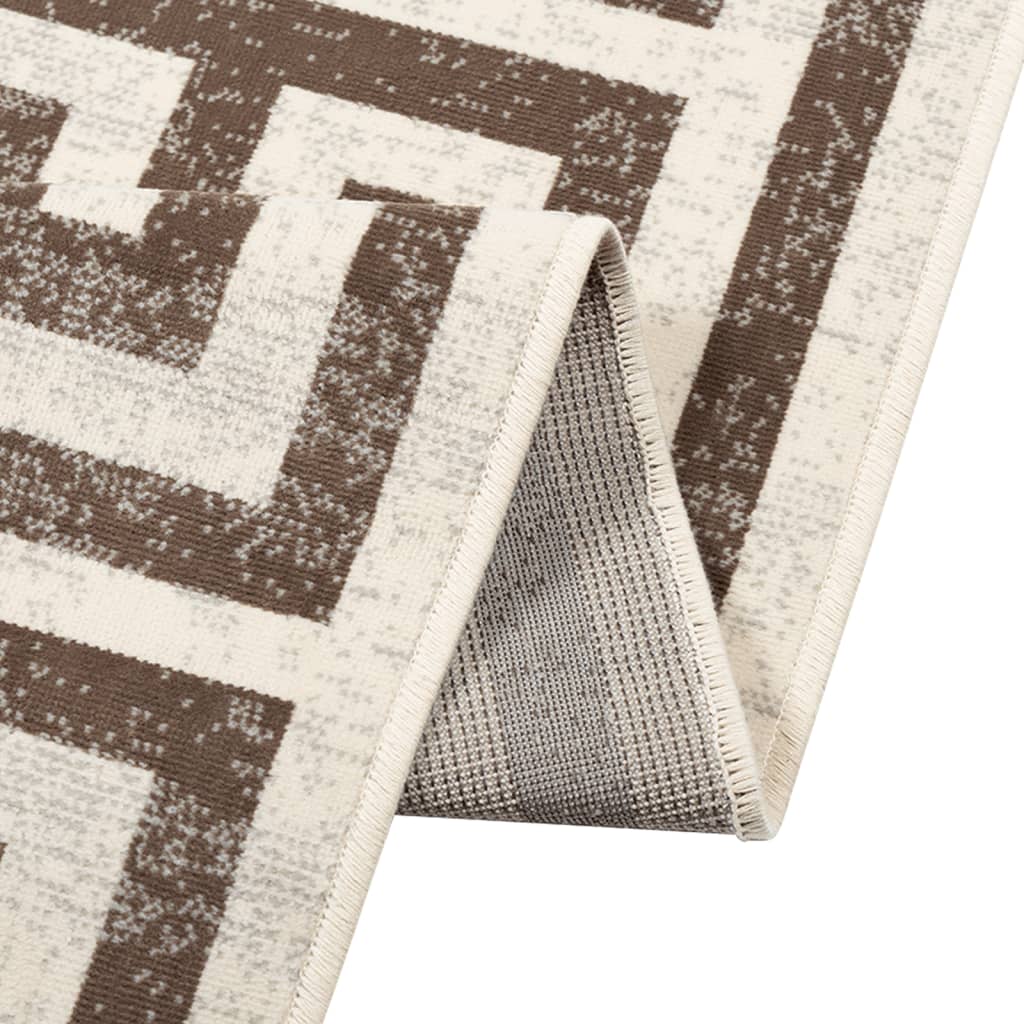 Tapis intérieur extérieur | Tapis de jardin à poils courts 120x180cm antidérapant CFW434412 - 6