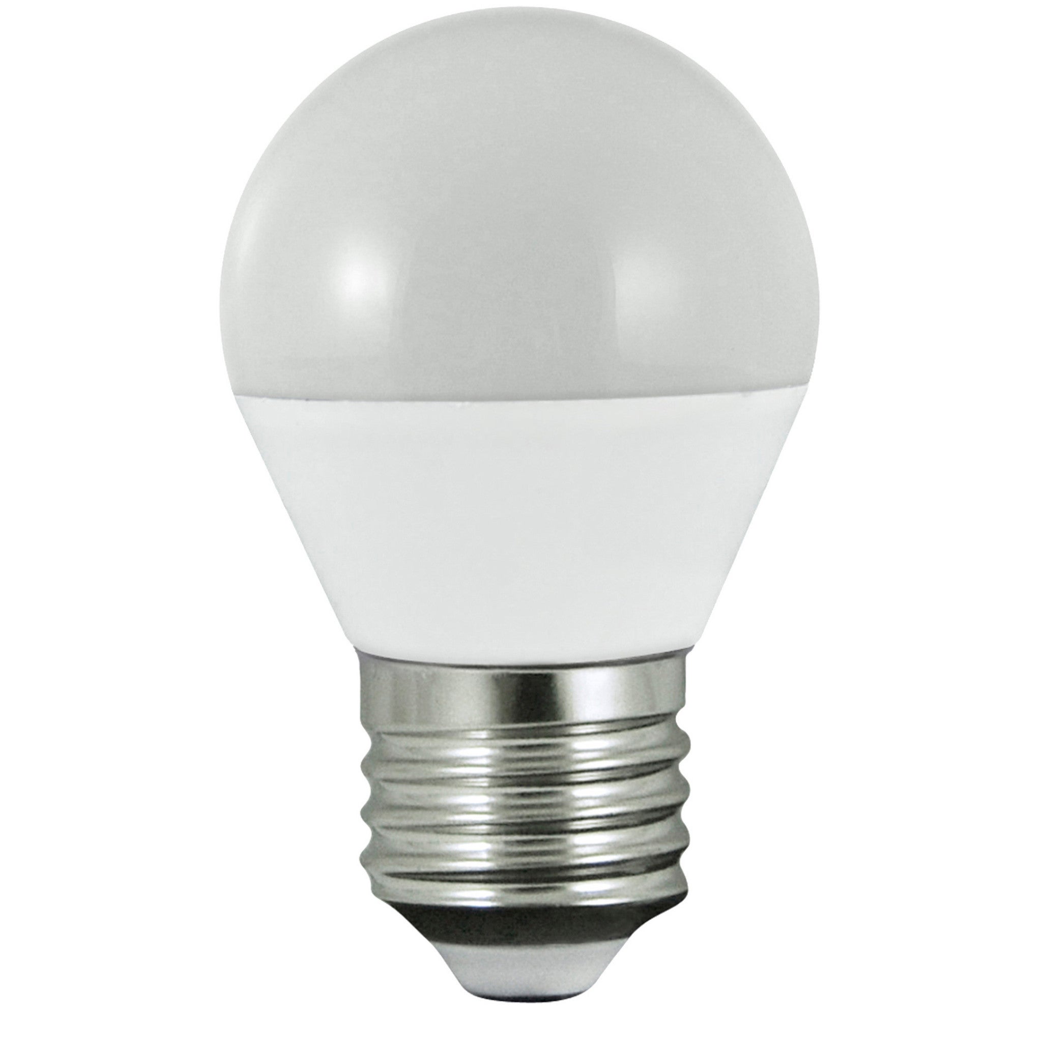 Żarówka LED SMD E27 7W kulka mleczna Ciepła biel 3000K 640lm Polux