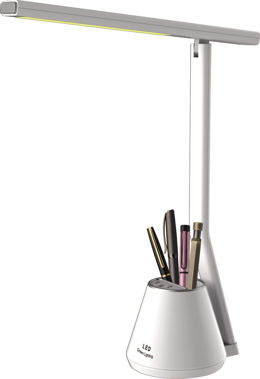 Lampa biurkowa Kiki biała LED 8W wym: 36 x 13 cm Kaja