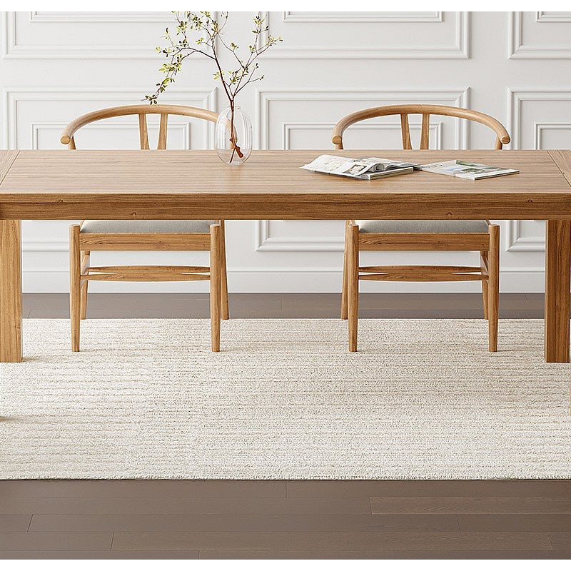 Stół do jadalni dla 8 osób z drewna tekowego - Naturalny - AMILA