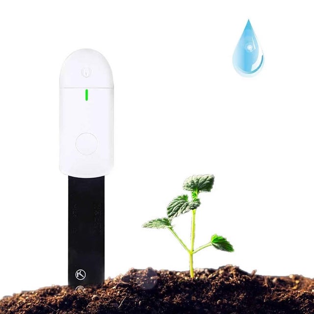 Sensor inteligente de humedad del suelo, monitor de plantas y flores, comprobador de suelo, comprobador de humedad