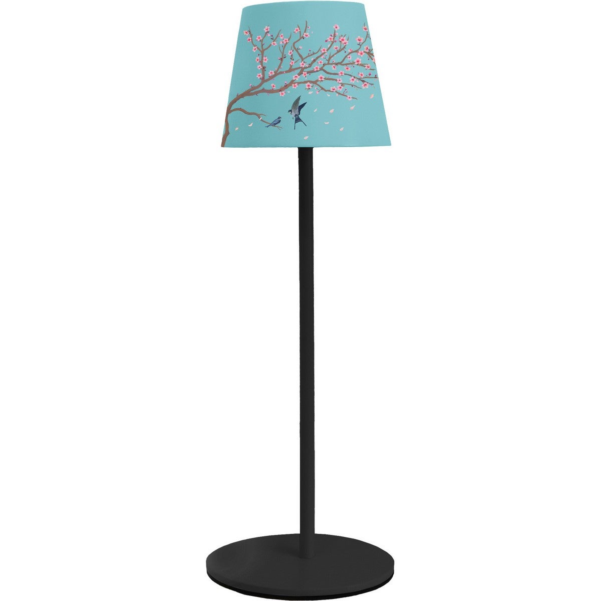 Akumulatorowa Lampa Stołowa Alea Dulac, Metal, Niebieski, Majestic