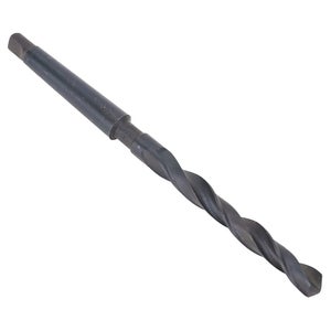 Foret Hélicoïdal En Acier Rapide 22 Mm - Tige Conique MT2, Longueur Totale 245 Mm - Pour Métaux, Fonte, Plastiques Durs