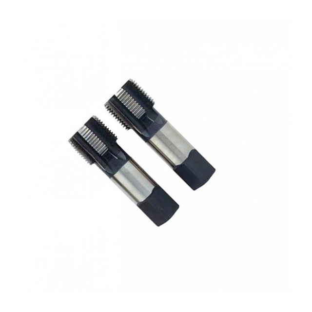 Jeu de 2 tarauds main HSS G TIVOLY - Ø mm: 1/2 - Long. totale mm: 80 - Pas: 14
