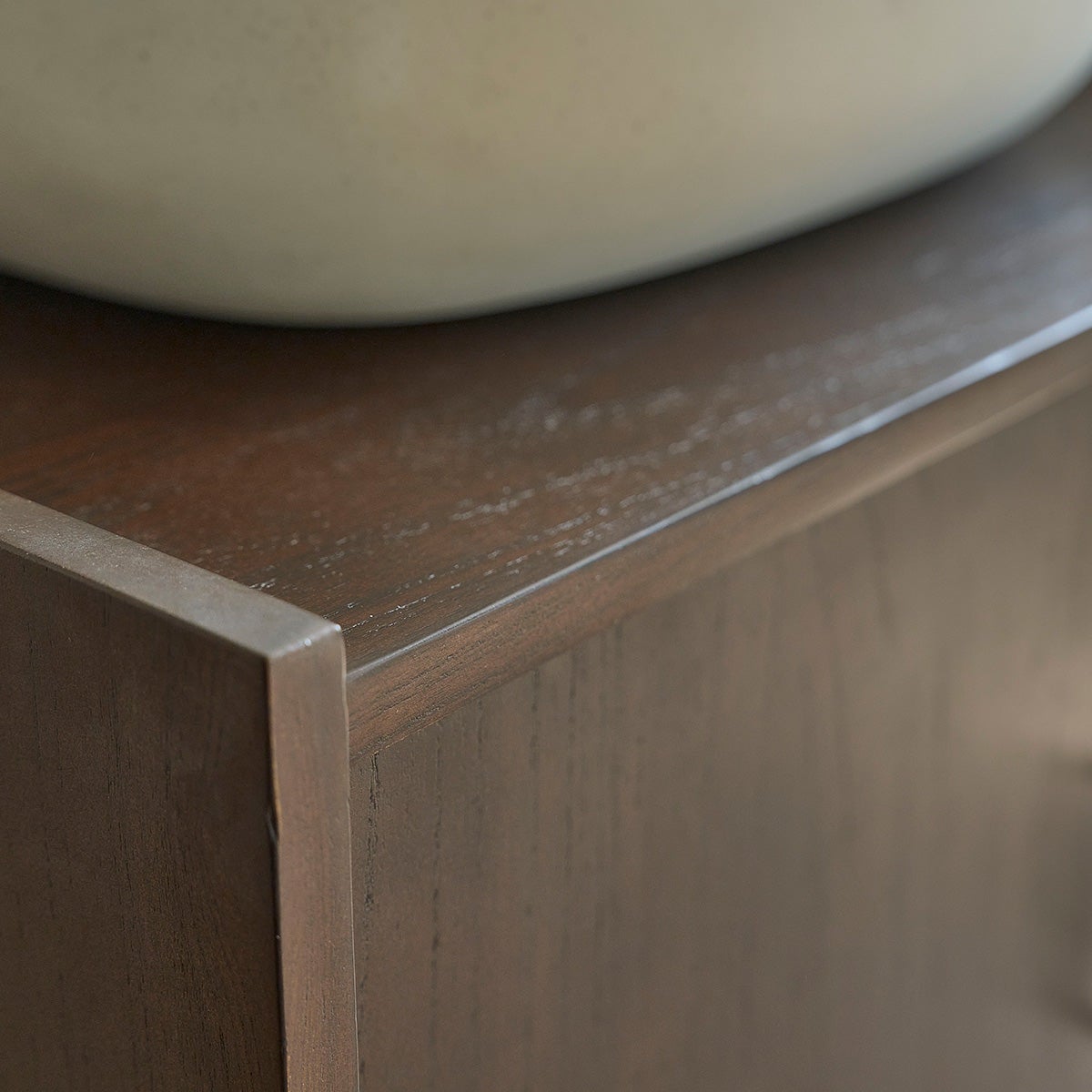 Meuble sous vasque en mindi massif 135 cm - 4