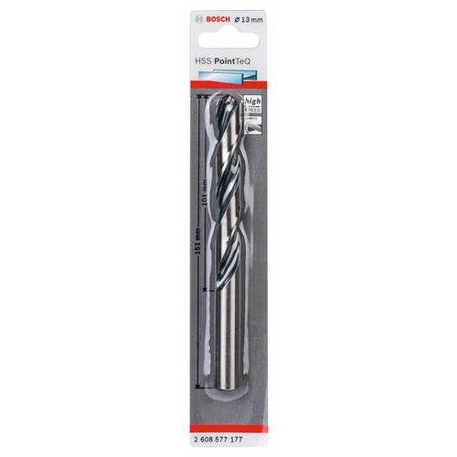 Foret hélicoïdal 13mm métaux HSS POINTTEQ 13x101x151mm - 2