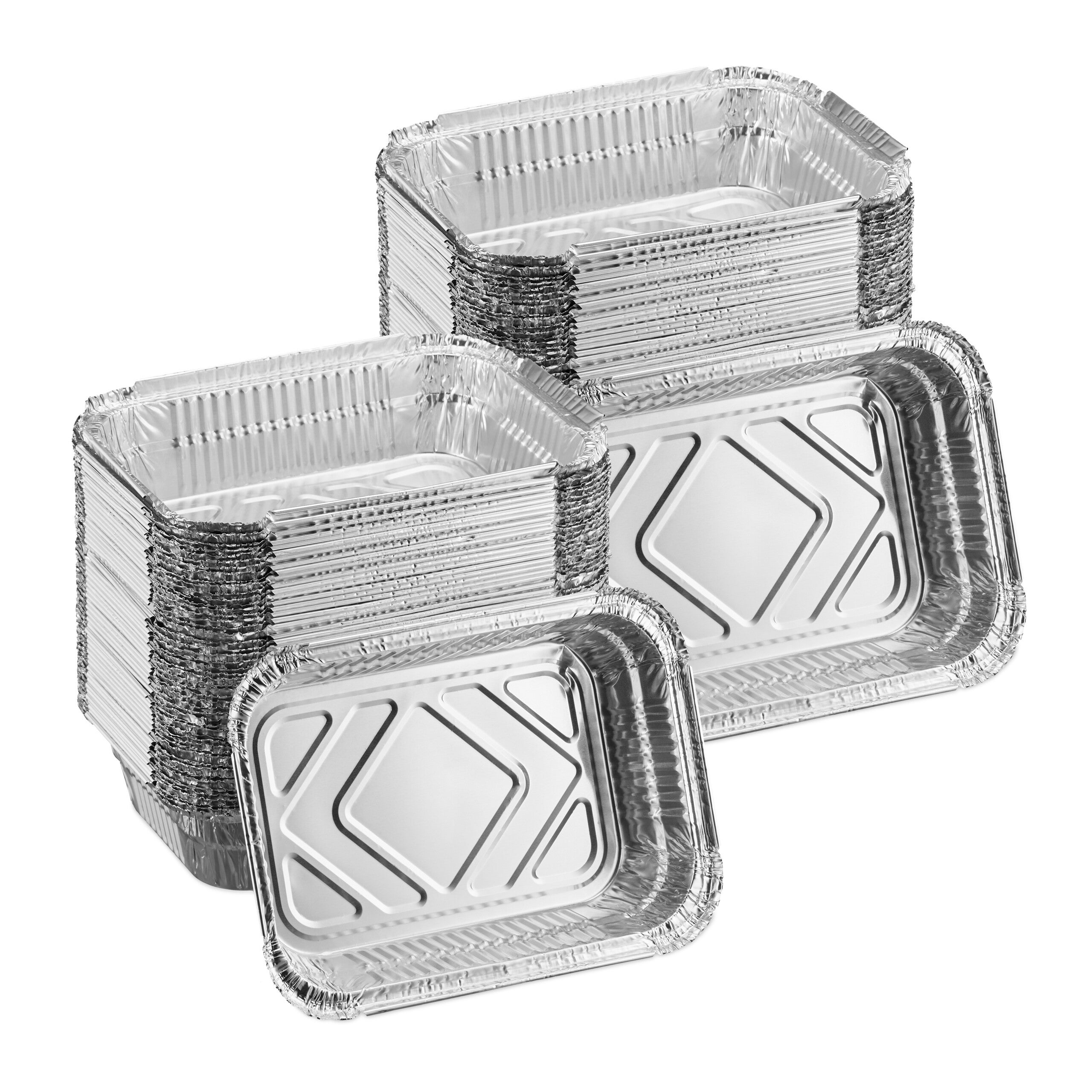Plateaux De Cuisson En Aluminium épais Jetables - Lot De 30, 16 Cm, Pour Barbecue, Four, Friteuse à Air