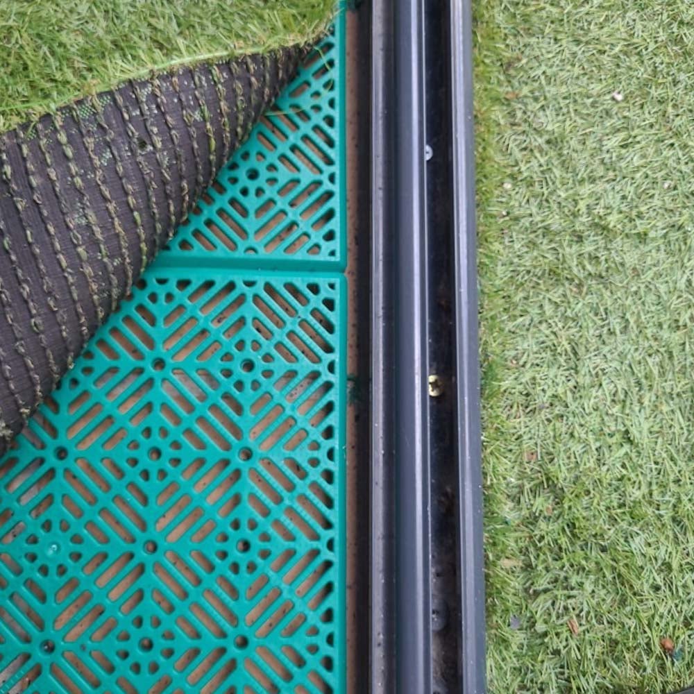 Loseta Autoventilada para Suelos (Verde). Medidas: 30 x 30 x 1,5cm. Colocación en piscinas, duchas de jardín, baños, vestuarios, terrazas - 3