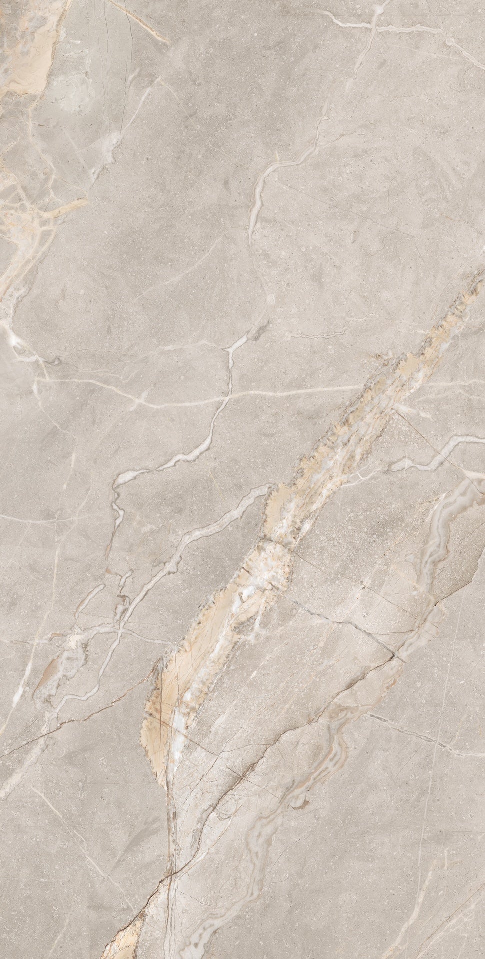 Carrelage sol / mur effet marbre beige MADRAN VANILLIA l.60 x L.120 cm Mat LIMCARO - 7