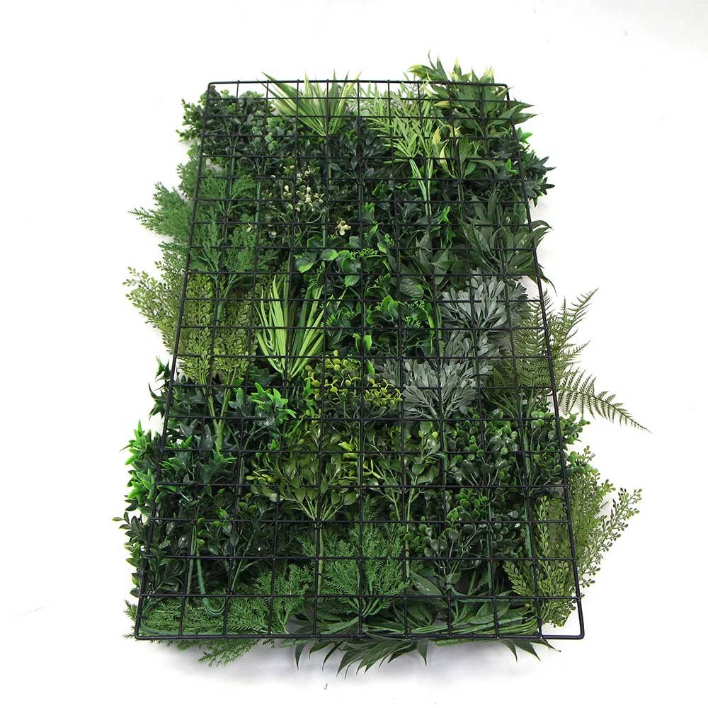 Mur végétal artificiel Premium City 3 - 15 plantes - 1m x 1m - EXELGREEN - 3