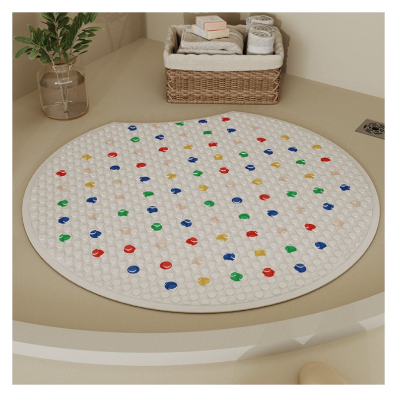 Mata antypoślizgowa do wanny i pod prysznic, 55x55cm, antypoślizgowa, do masażu stóp