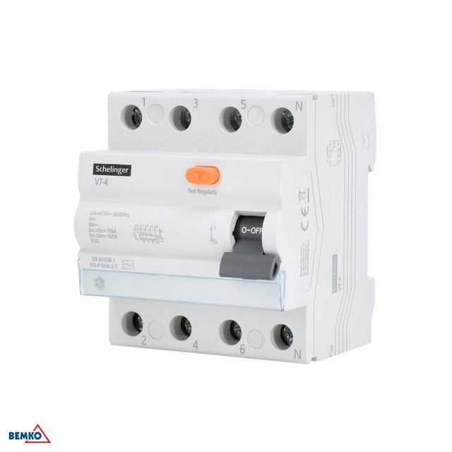 Disjoncteur Différentiel Merlin Gerin 63A 30mA Courbe D Type AC - Occasion