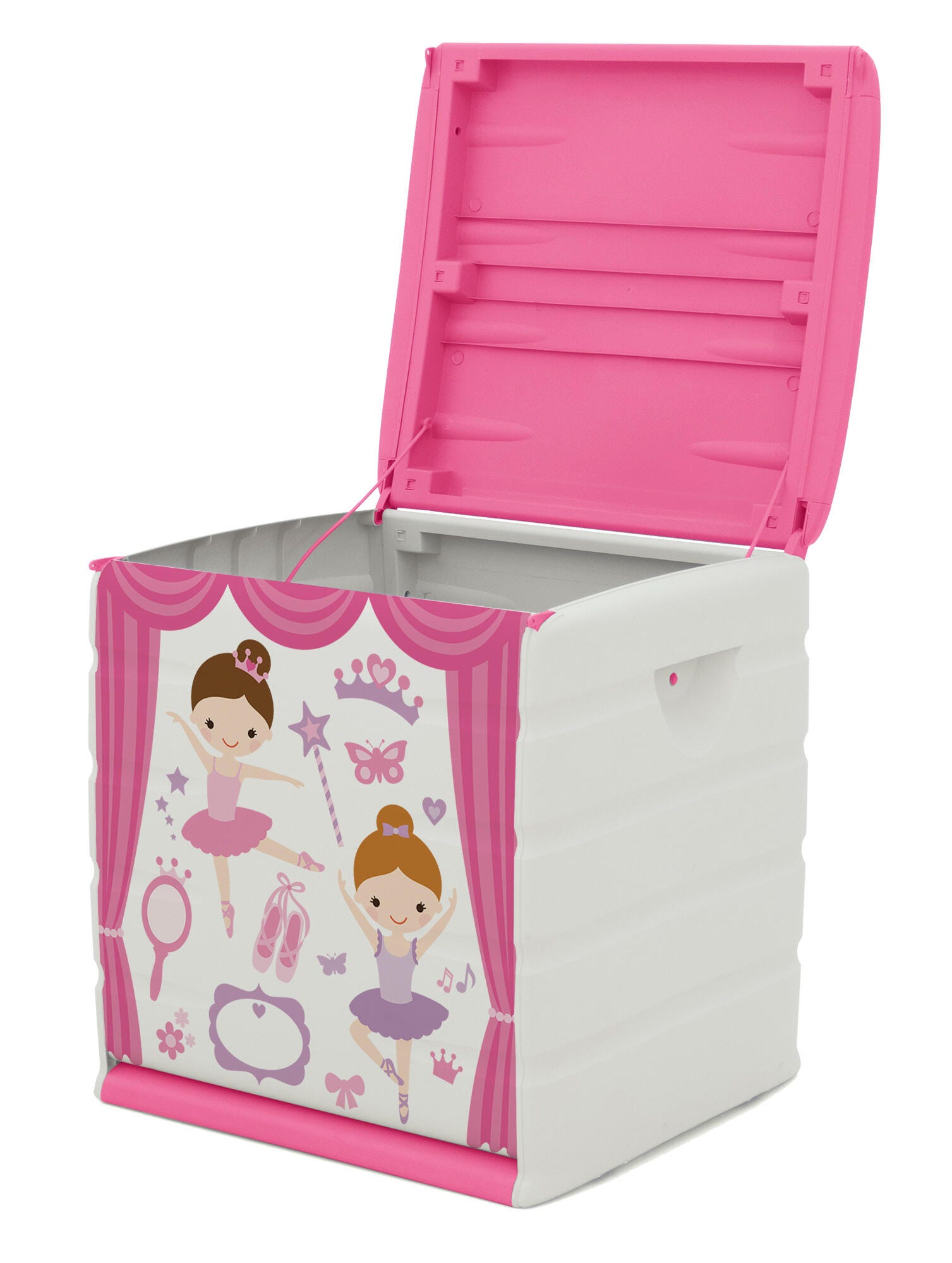 Kufer z żywicy Baleriny 61x60x53 cm i pojemność 190L