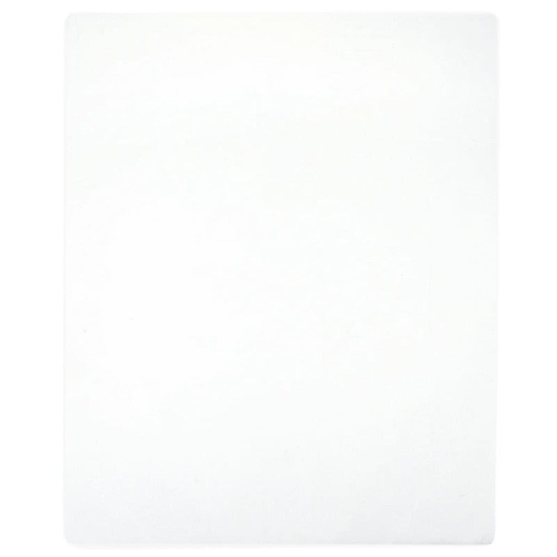 Prześcieradło, białe, 160x200 cm, dżersej bawełniany vidaXL