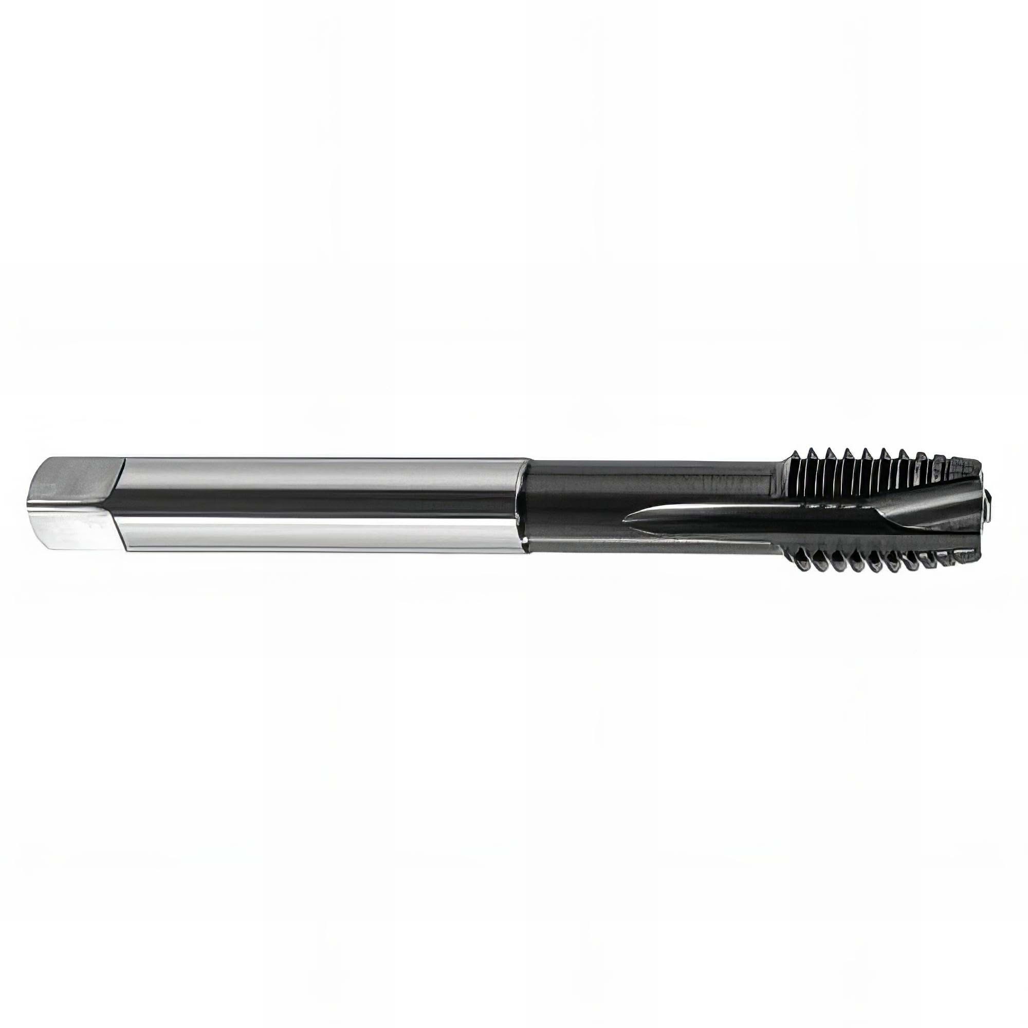 Taraud Droit TR10 X Pas 2 Mm - Longueur 110 Mm - Pour Filetage Trapézoïdal Métrique - En Acier Robuste - Coupe Précise Et Durable - 4