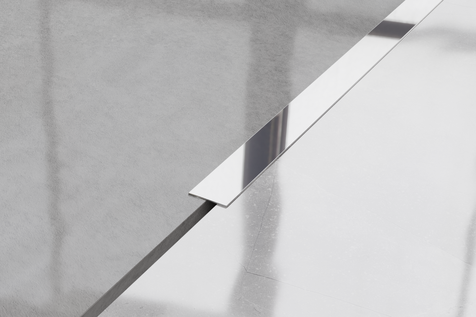 Bordatura Metallica Autoadesiva Acciaio Inox - Finitura Specchiata, 5m X 2cm, Per Pareti E Mobili - Foto 12